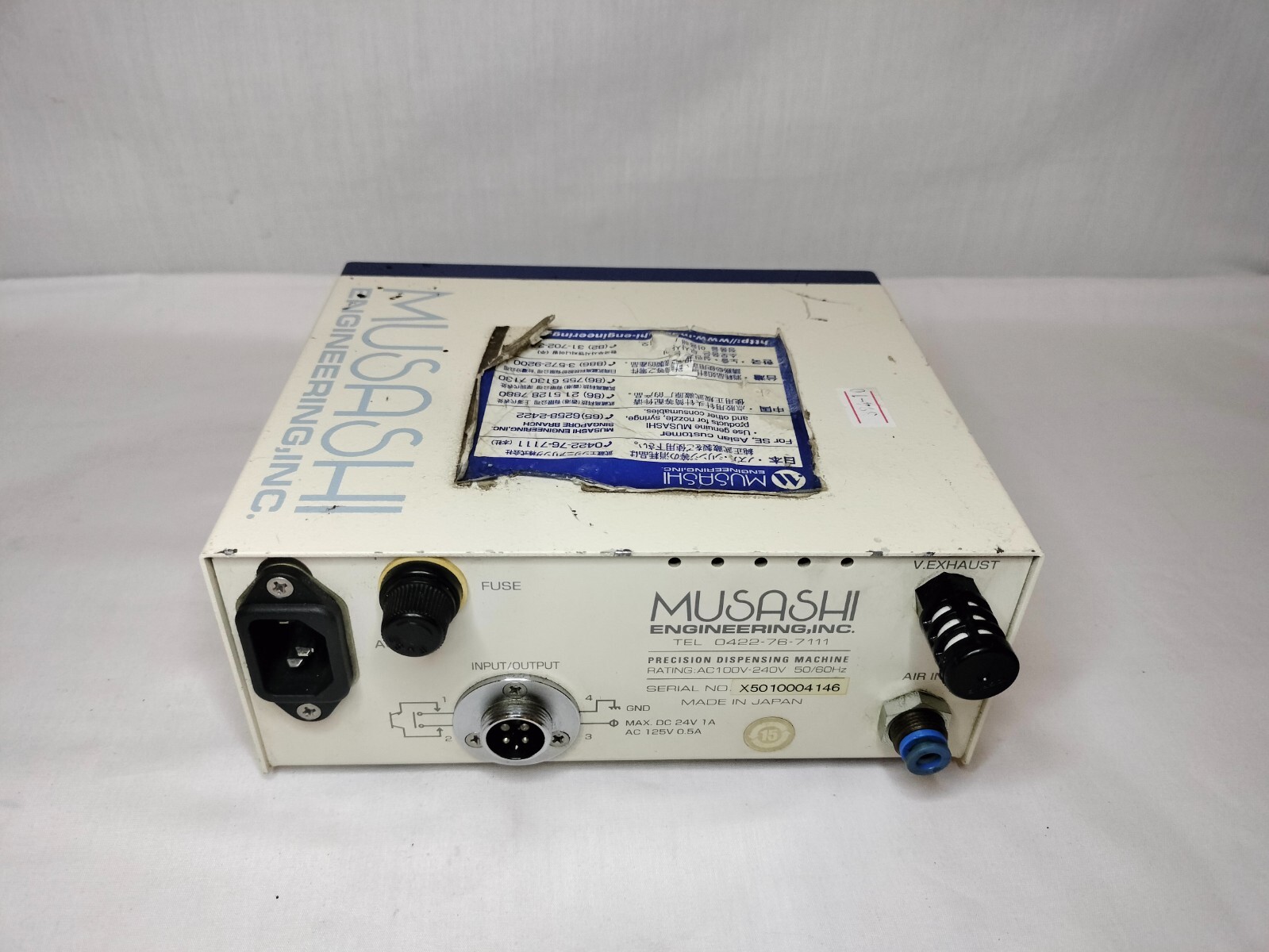 Musashi ML-5000X ML5000X Precision Dispensing Machine AC100V-240V 50/60hz