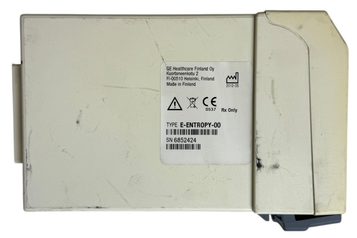 GE E-Entropy Module Type E-Entropy-00 Patient Monitor Module MADE IN FINLAND