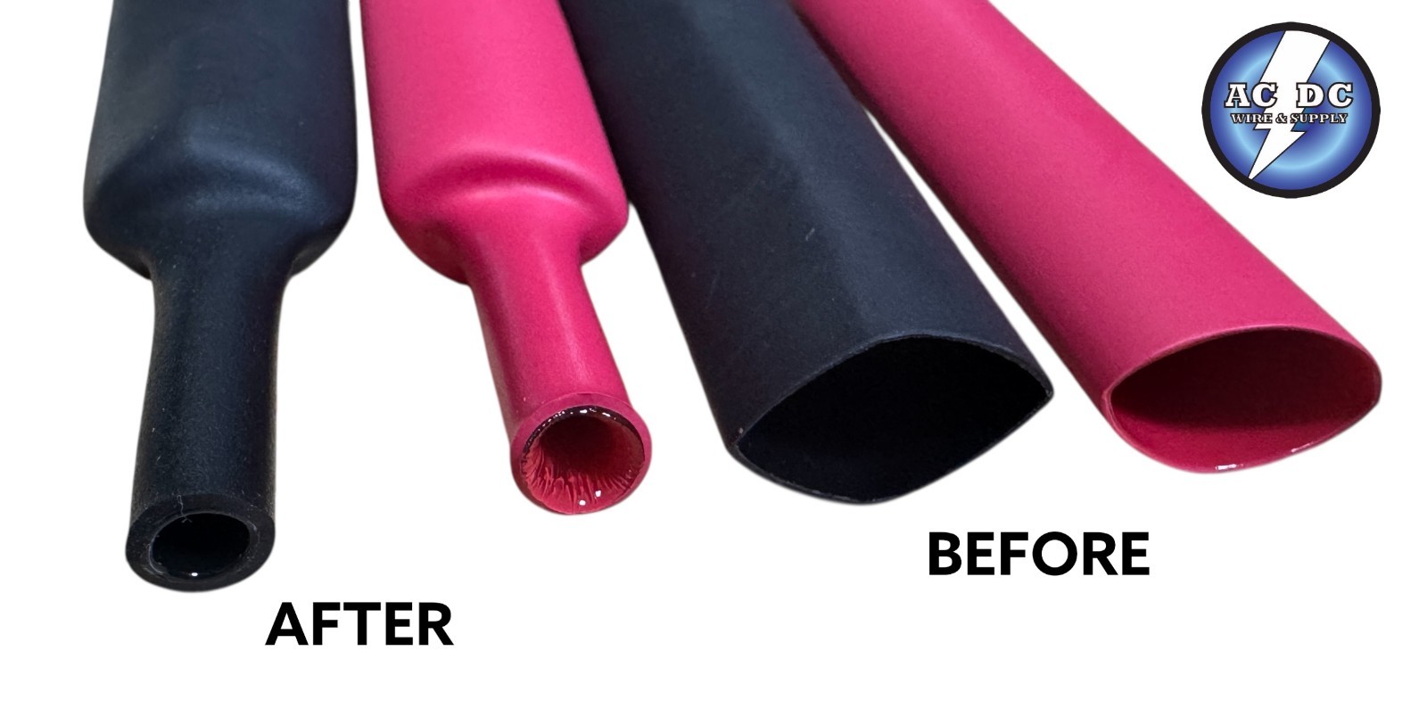 PRE CUT HEAT SHRINK TUBING DUAL WALL ADHESIVE 3:1 YOU CHOOSE SIZE.