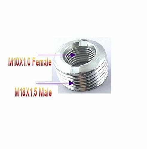 Fitting Reducer Metric M18 M18X1.5 Male to M10 M10X1 M10X1.0 Female Adapter