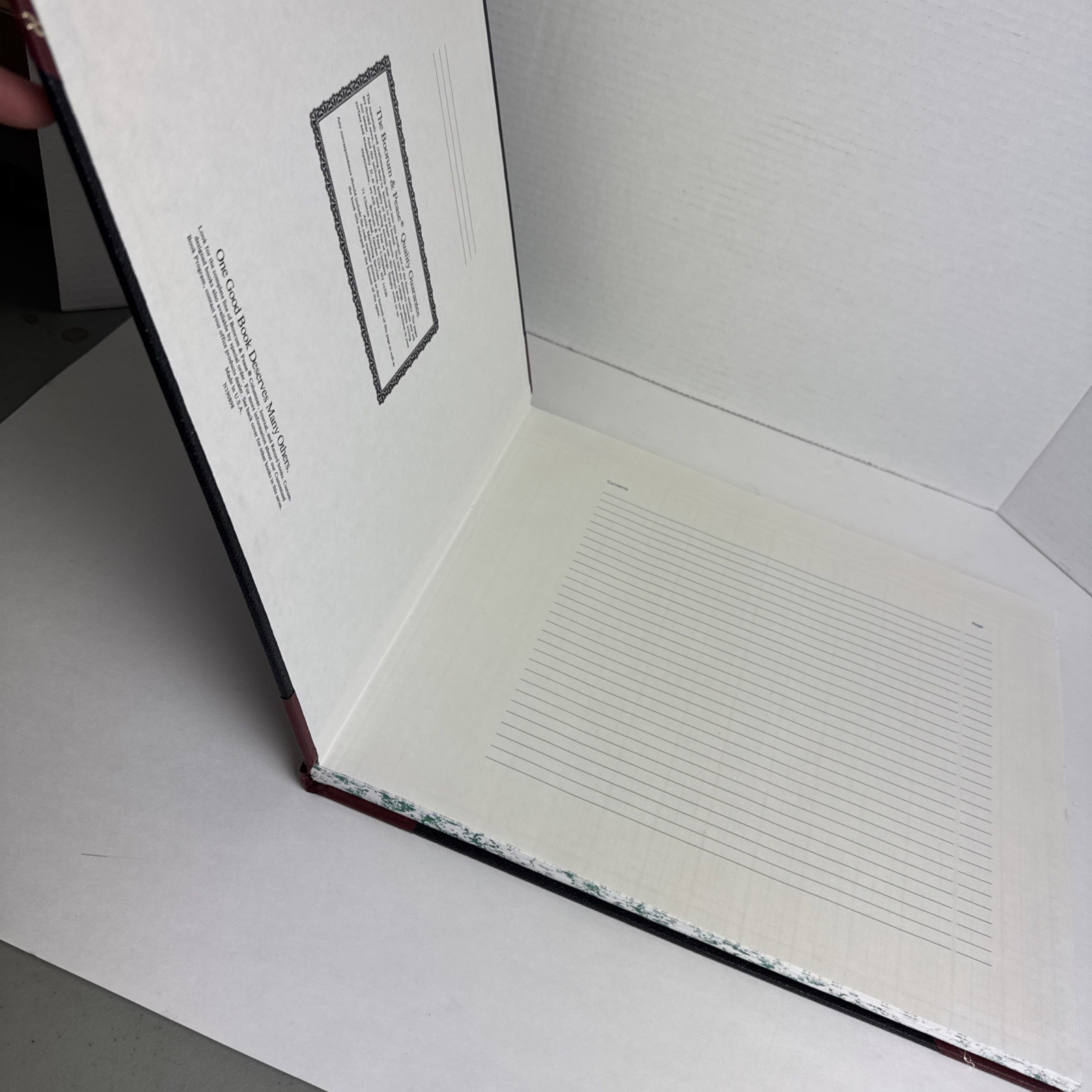 Boorum & Pease Columnar Book Quad-5 Sq 21-150-Q 150 Pages 10 1/8 x 8 1/8 in