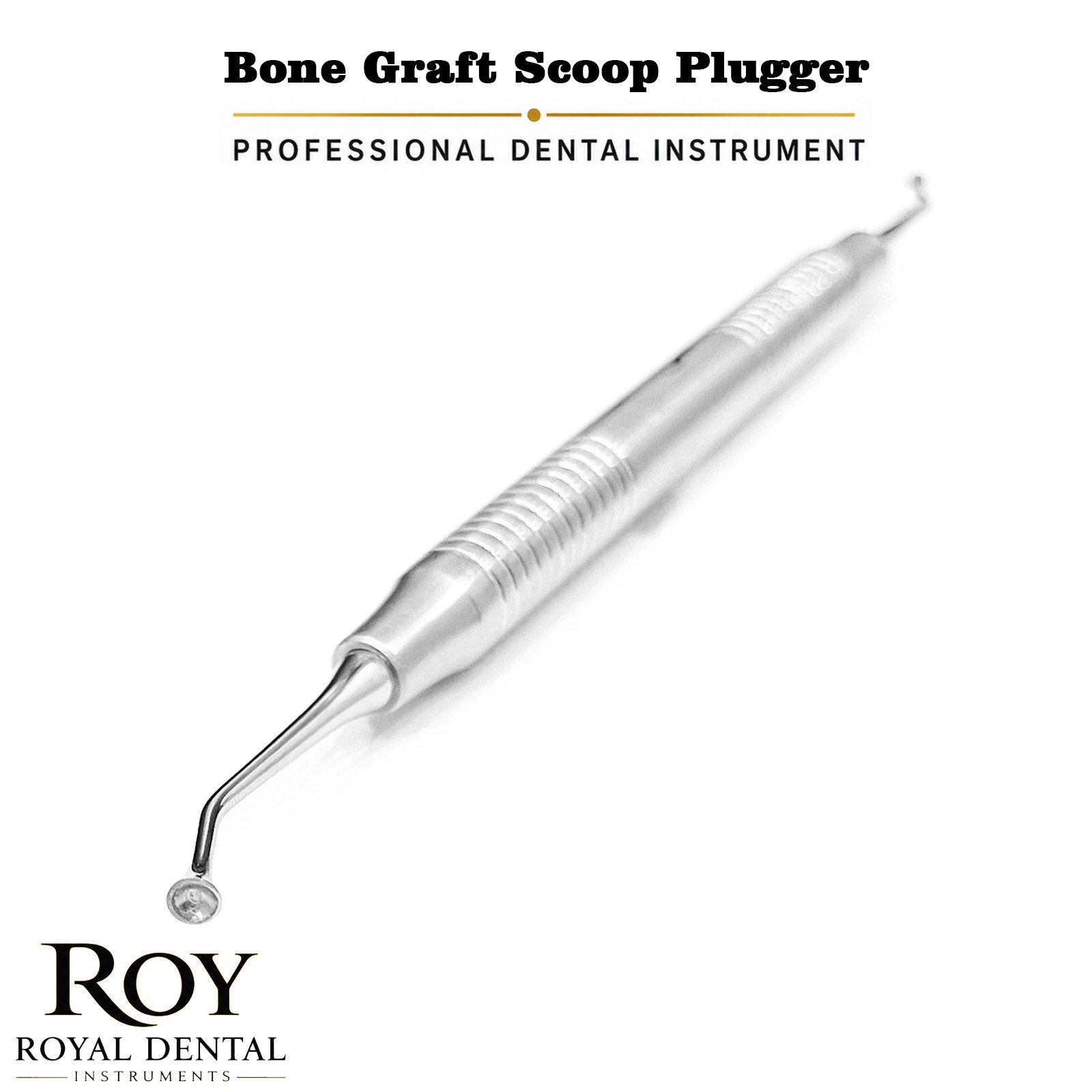 Bone Graft Scoop Plugger Carrier Dental Implantology Packer Compactor Implant