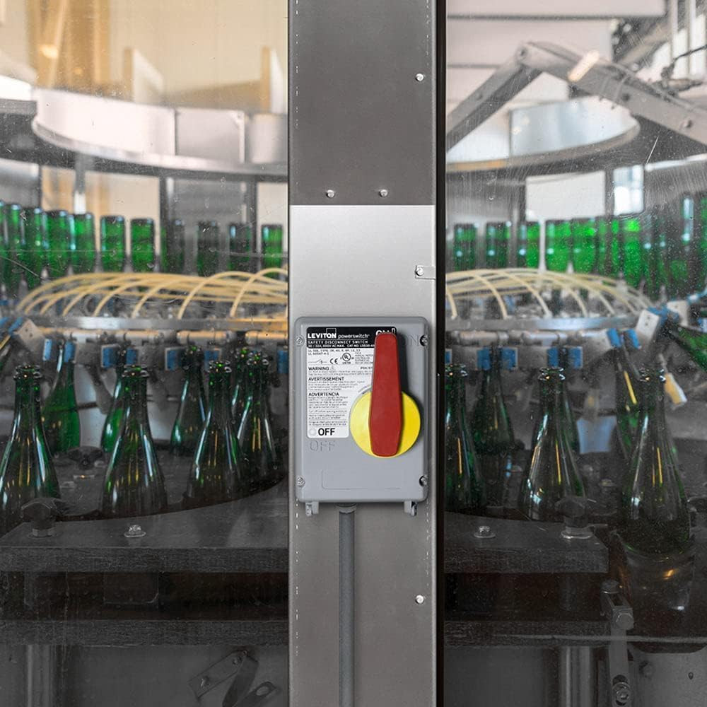 Non-Fused Powerswitch Safety Disconnect Switch with Factory Installed Auxiliary