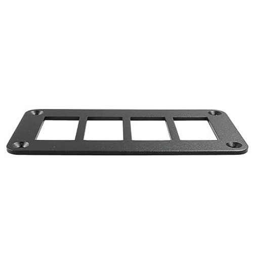 4 Gang Rocker Switch Panel Housing Holder, Rocker Toggle Switch A Size: 4 Gang