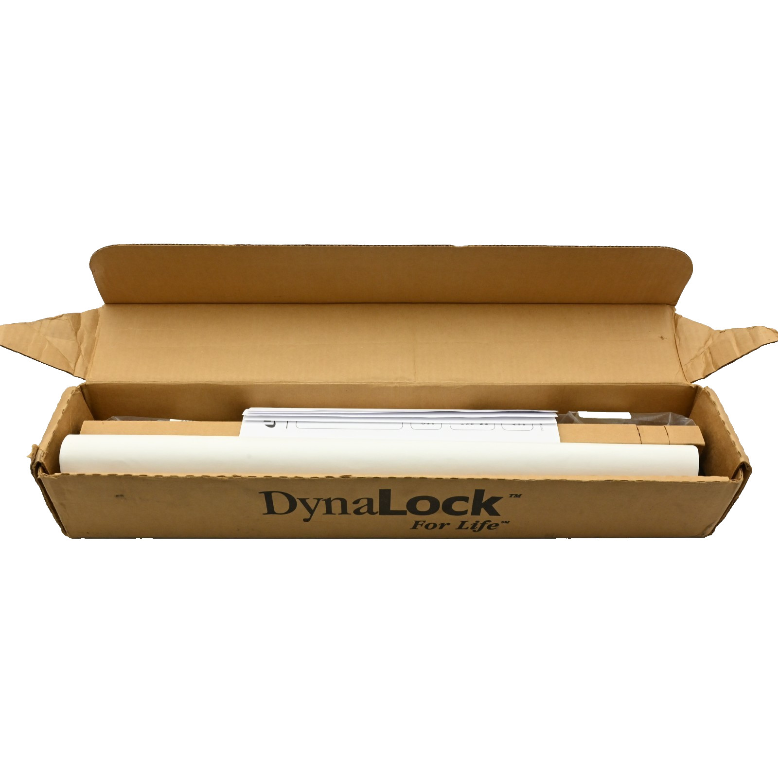 DynaLock 2522-US19 x DSM2 Dual Electromagnetic Lock, 650lbs, Outswing, Black