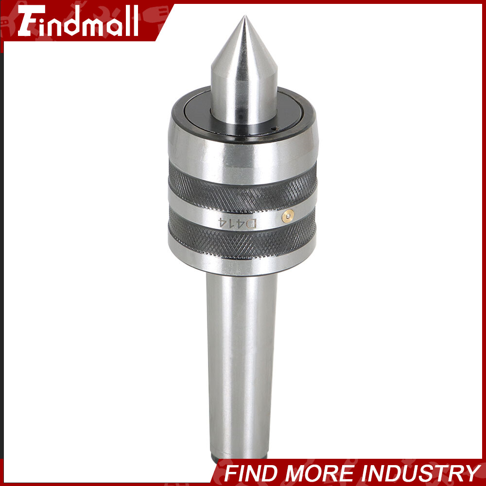 Findmall MT4 Live Center Morse Taper 4MT Triple Bearing Lathe Medium Duty CNC