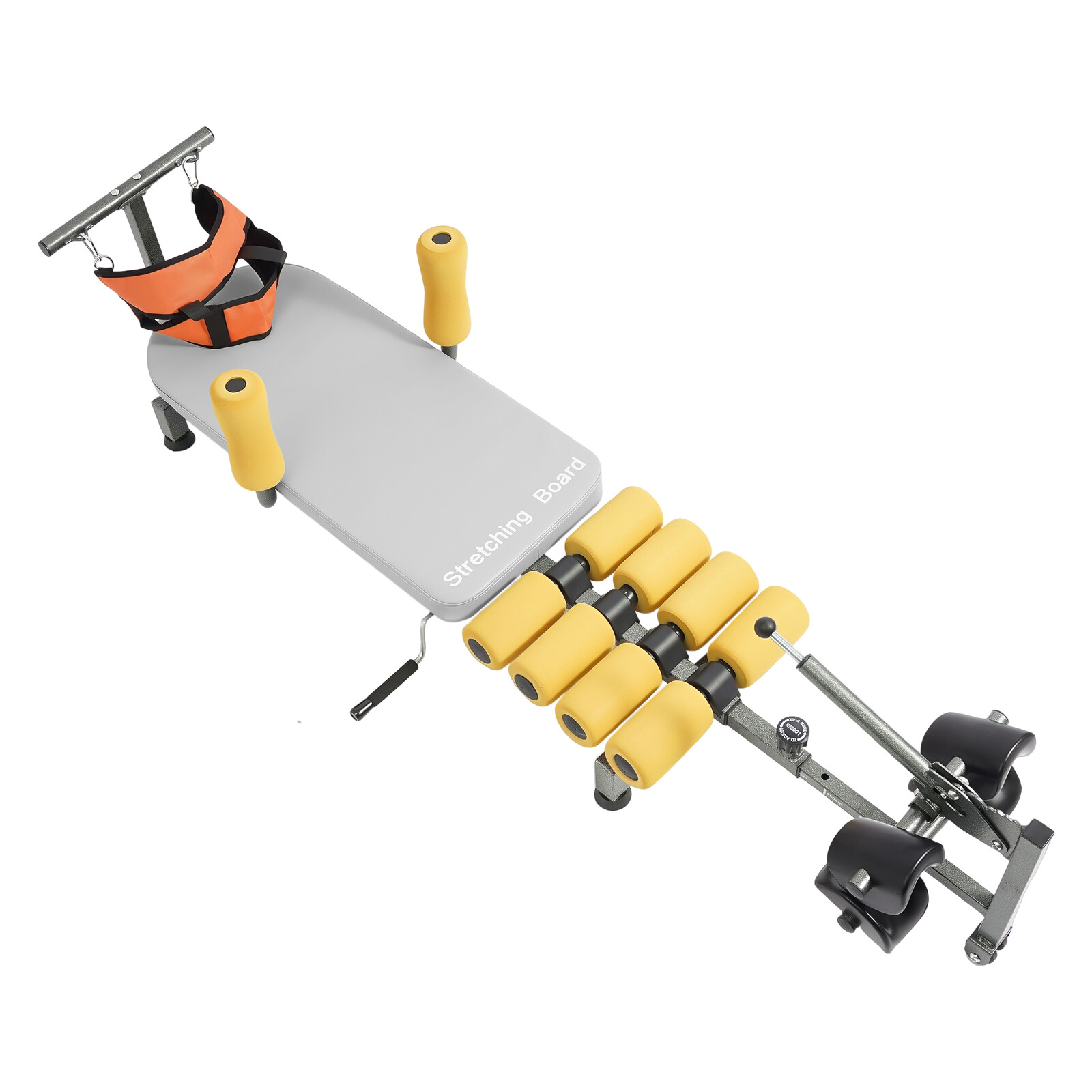 Traction Table Cervical Lumber Spine Back Stretcher Traction Bed 150kg/330.7lbs