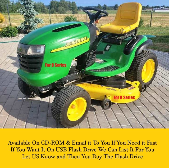 John Deere D100 D105 D110 D120 D125 D130 Tractor Technical Service Manual 113219