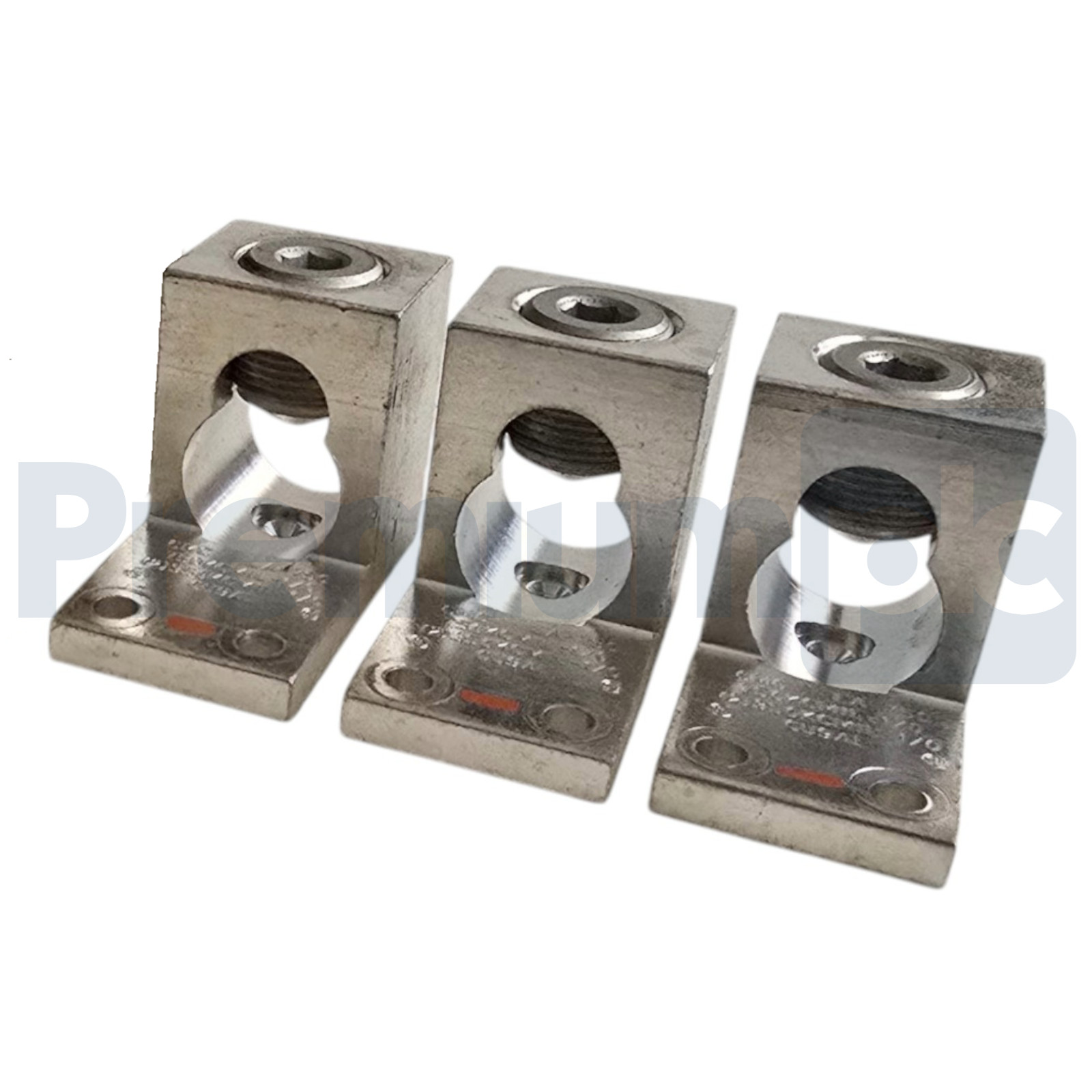 (3) CMC LA-750 Aluminum Mechanical Lugs CU9AL 750Kcmil-1/0 /(2)350Kcmil-1/0 AWG