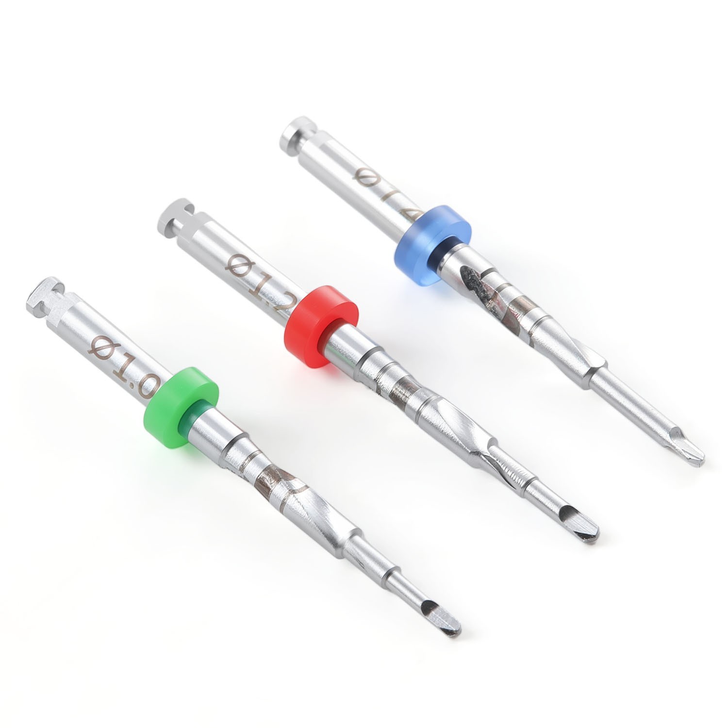 Kit extractor de tornillos rotos de implante dental, instrumental quirúrgico con