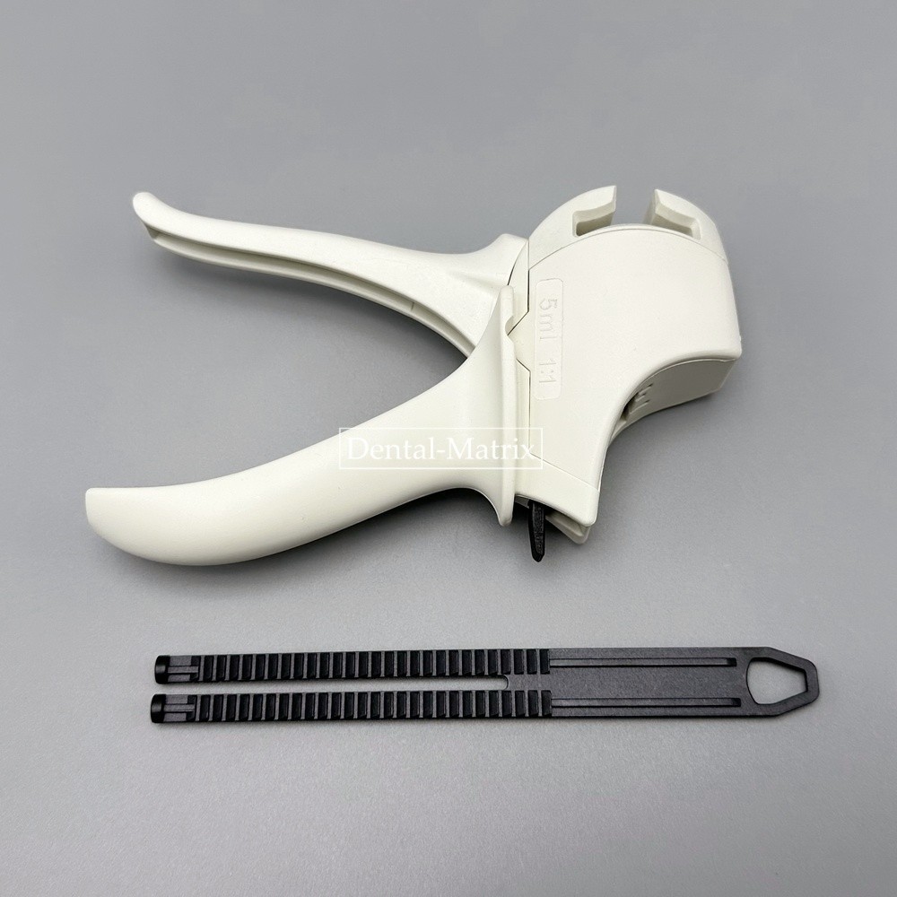 Dental Activa-Spenser Type Dispenser Gun For Automix Syringes Cement Gun 5ml 1:1