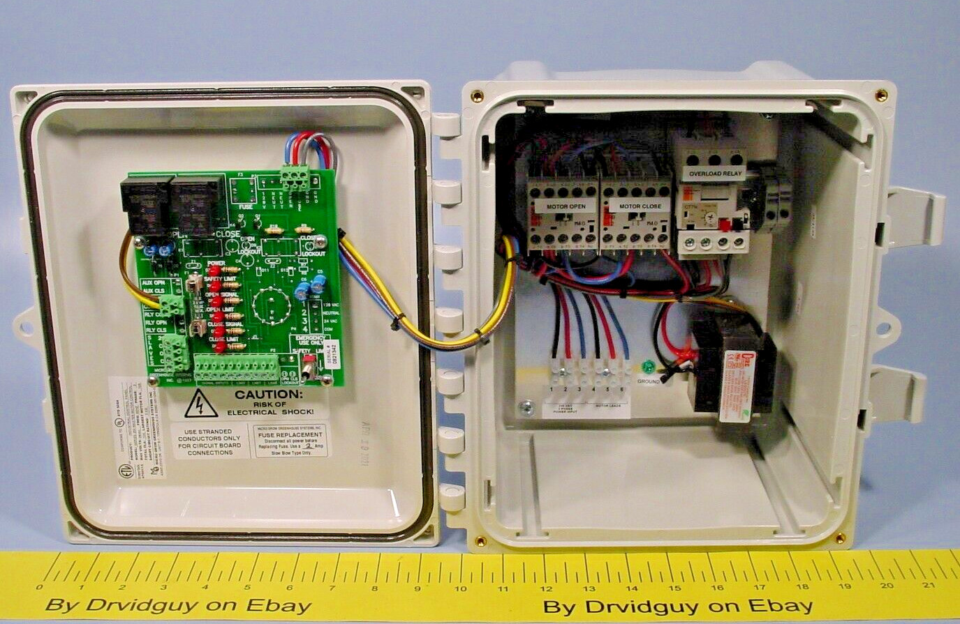 Micro-Grow Greenhouse System Series 200 Master Motor Control Unit 3-Phase 208VAC