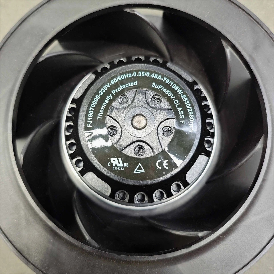 1 Pcs New fan FJ190T0000 for Centrifugal fan 230V 79W 190mm
