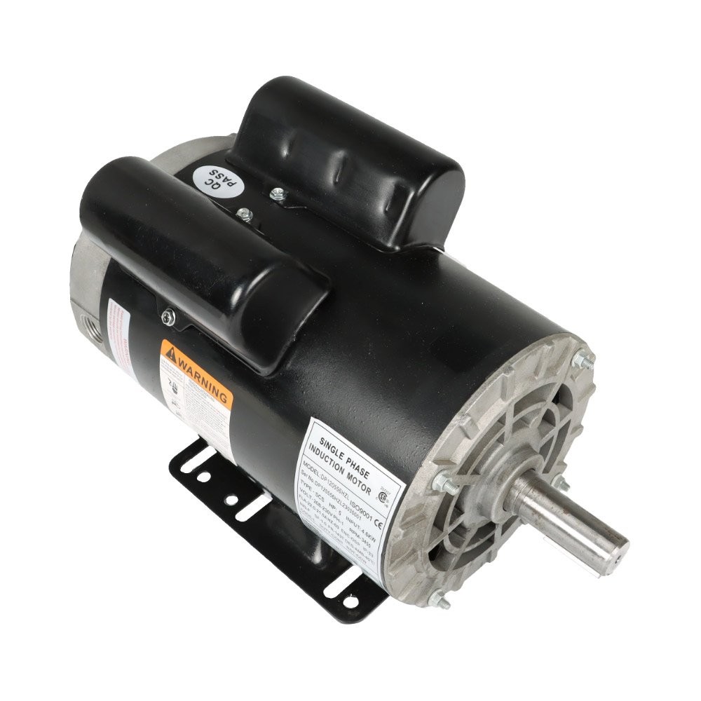 5HP Compressor Duty Electric Motor 1Phase 3450 RPM 56HZ Frame 7/8″Shaft 230V New