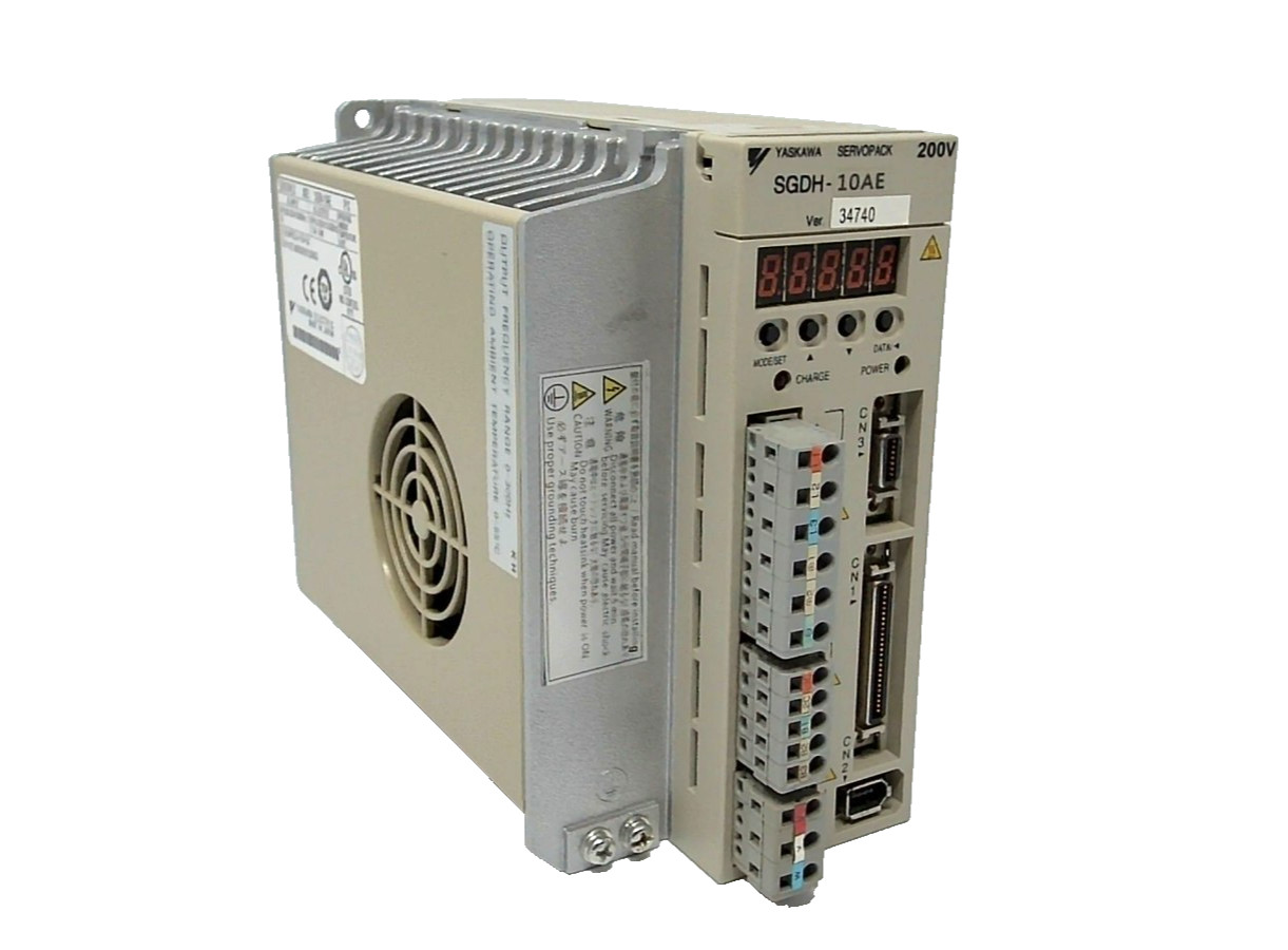 Yaskawa SGDH-10AE ServoPack Servo Drive Ver. 34740 – Used, Excellent