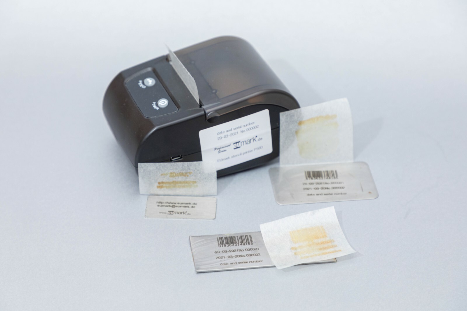 ElectroChemical marking and Etching Machine EUmark set 02 Stencil printer USB