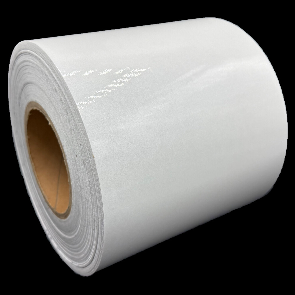 6″ White Reflective Tape 3M 680 Type 1 Engineer Grade Reflects White Scotchlite