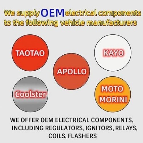 OEM Starter Solenoid Relay for 50cc 70cc 90cc 100cc 110cc 125cc ATV, Dirt Bike,