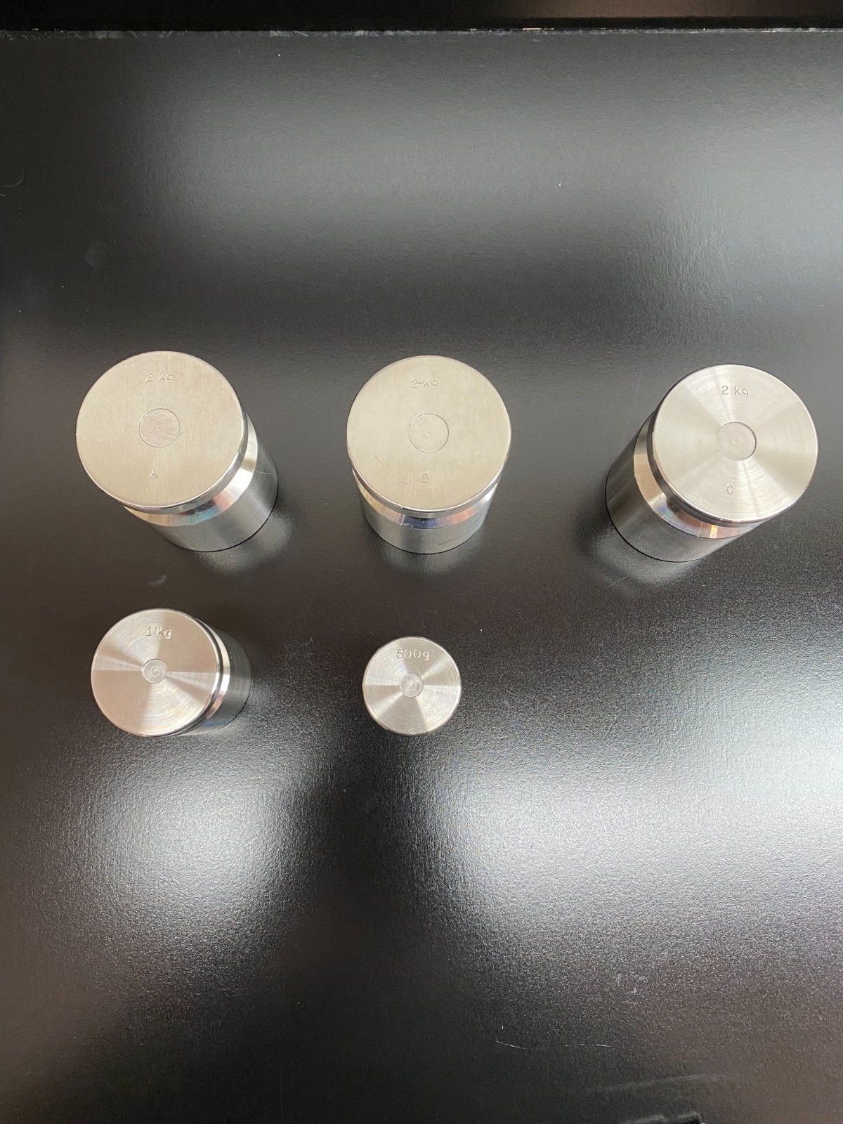 Rice Lake Weighing Systems Calibration Weights Set 500g-2kg Weights