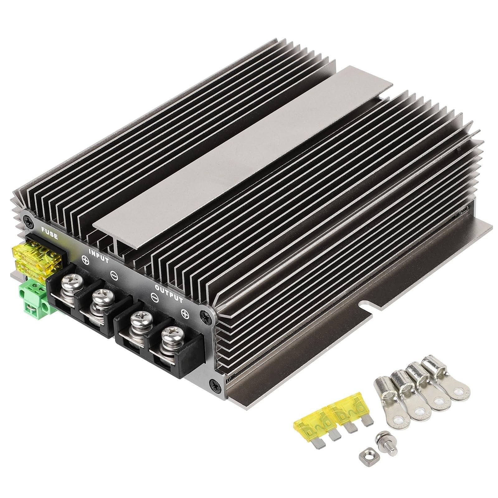 HOMELYLIFE Voltage Reducer DC 8V-40V to 12V 3A Waterproof Converter