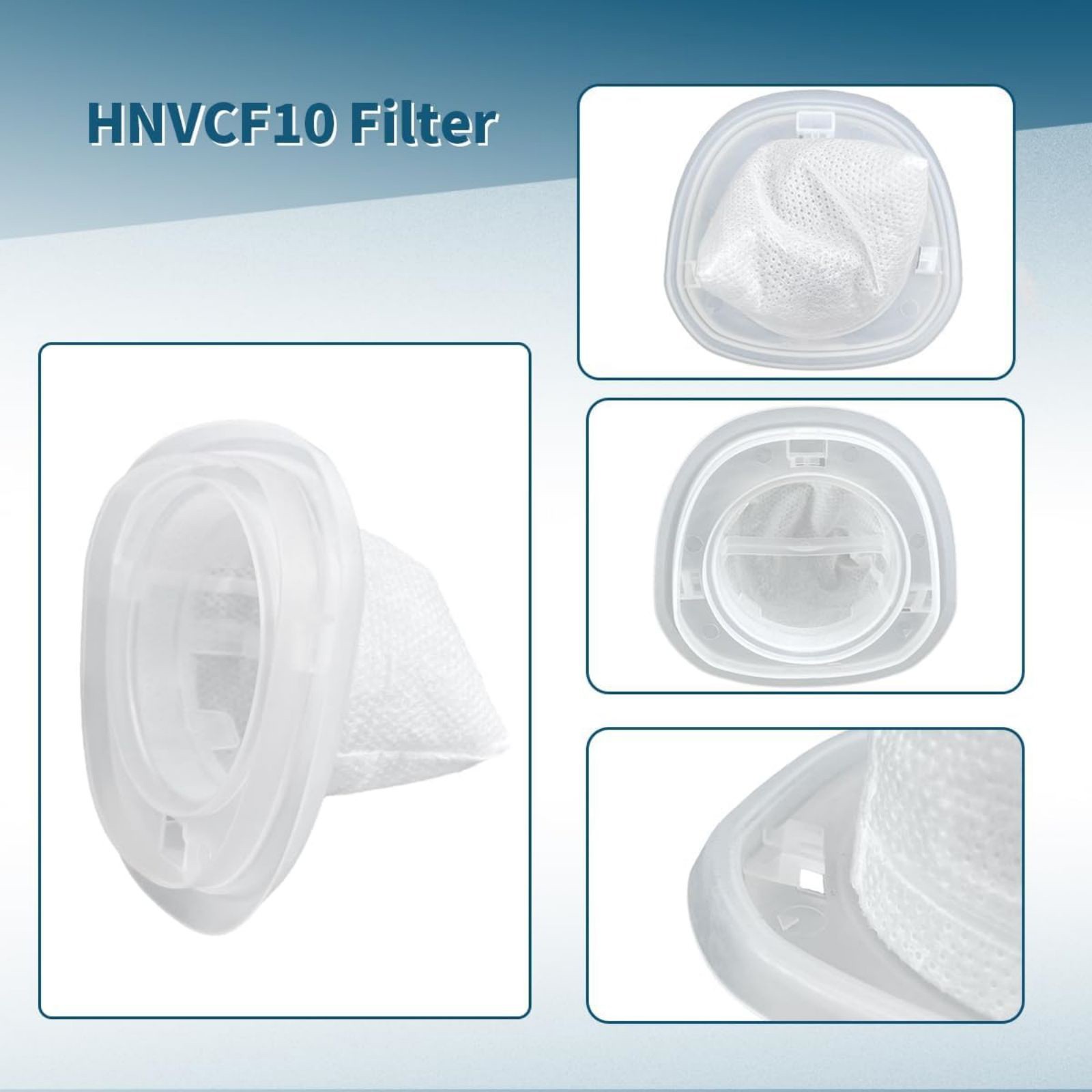 3X Vacuum Filter Replacements Compatible For Black And Decker Dustbuster