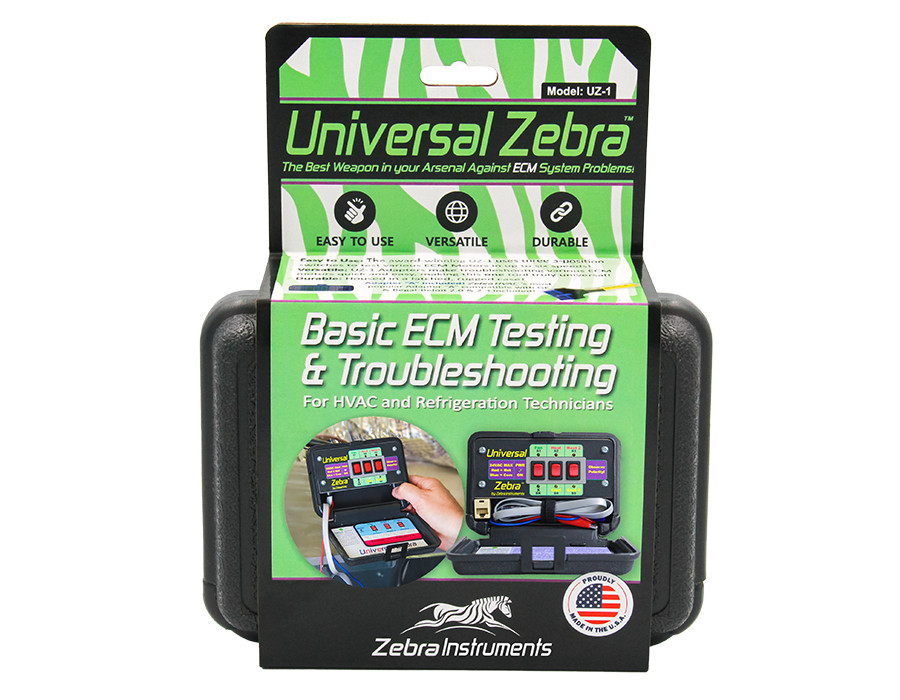 Zebra Instruments UZ-1 / UZ1 Universal Zebra – Basic ECM Motor Testing Tool