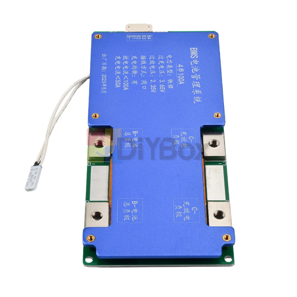 4S 14.6V / 8S 24V 100A BMS LiFePO4 Battery Balance Charge Protection Board New