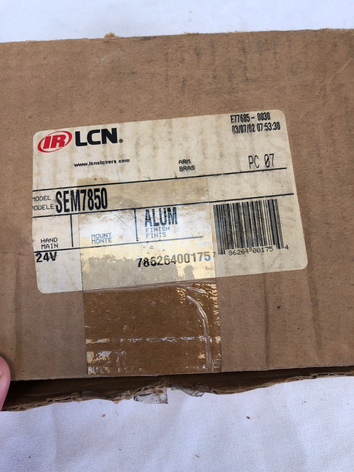 LCN Closers Sentronic Electronic Magnet 7850SEM