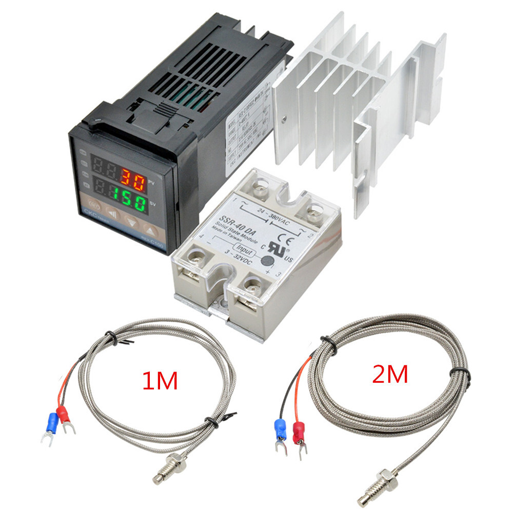 REX-C100 Digital Thermostat temperature Controller SSR Output K Thermocouple