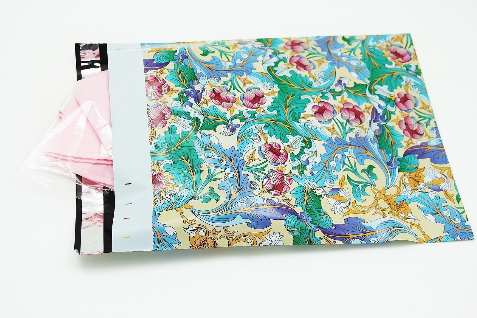 500 14.5×19 Paisley Designer Poly Mailers Envelopes Boutique Custom Bags