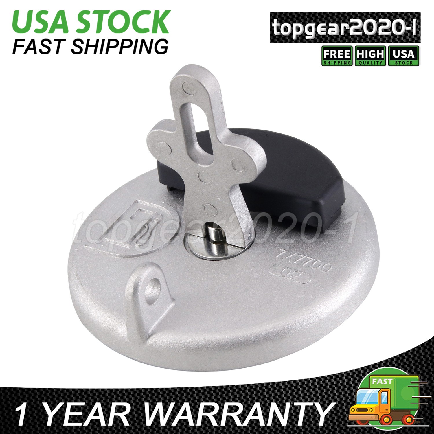 Locking Fuel Cap for Caterpillar Dozers D5G D5H D5M D5N D6E D6F D6G D6H D6M