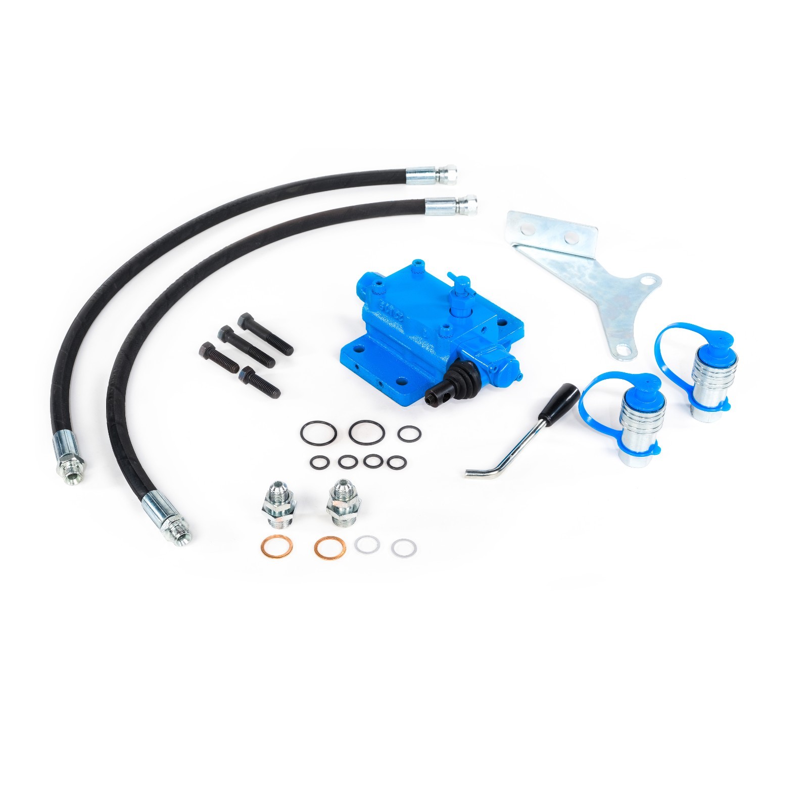Single Spool Double Acting Hydraulic Remote Control Valve Kit 2000-3000 More