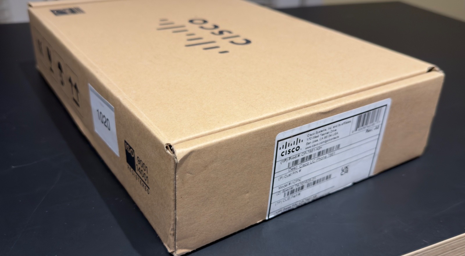 Cisco 7861 Corded Business UC IP Phone CP-7861-K9 – New In Box