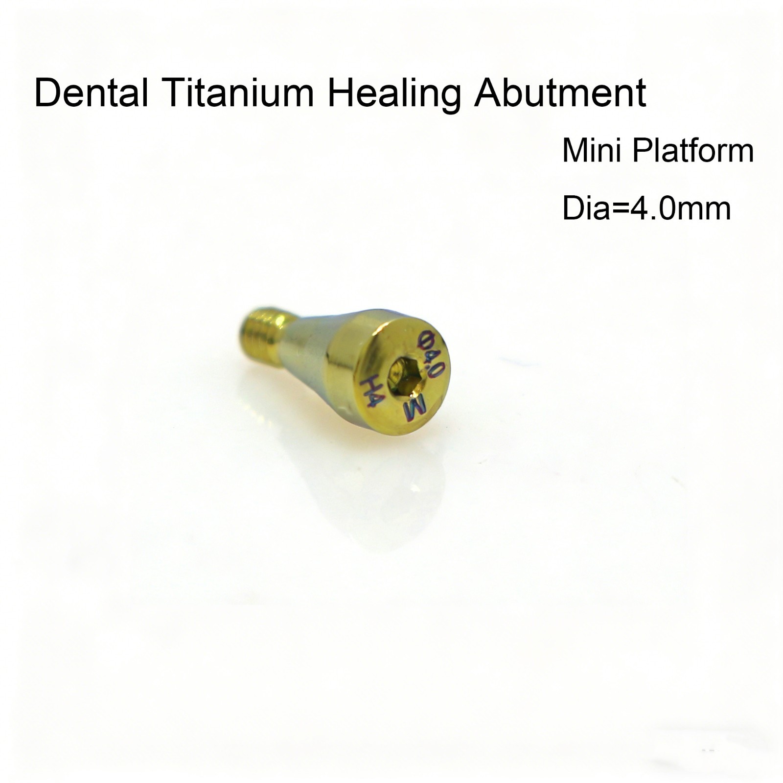 US Dental Healing Abutment Cap Mini Regular Platform Fits Ostem Hiossen Implant