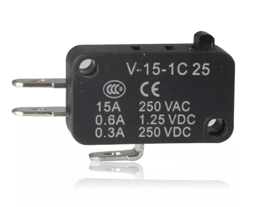 1-50PCS V-15-1C25 Micro Limit Switch SPDT Momentary Snap Button AC 250V 15A