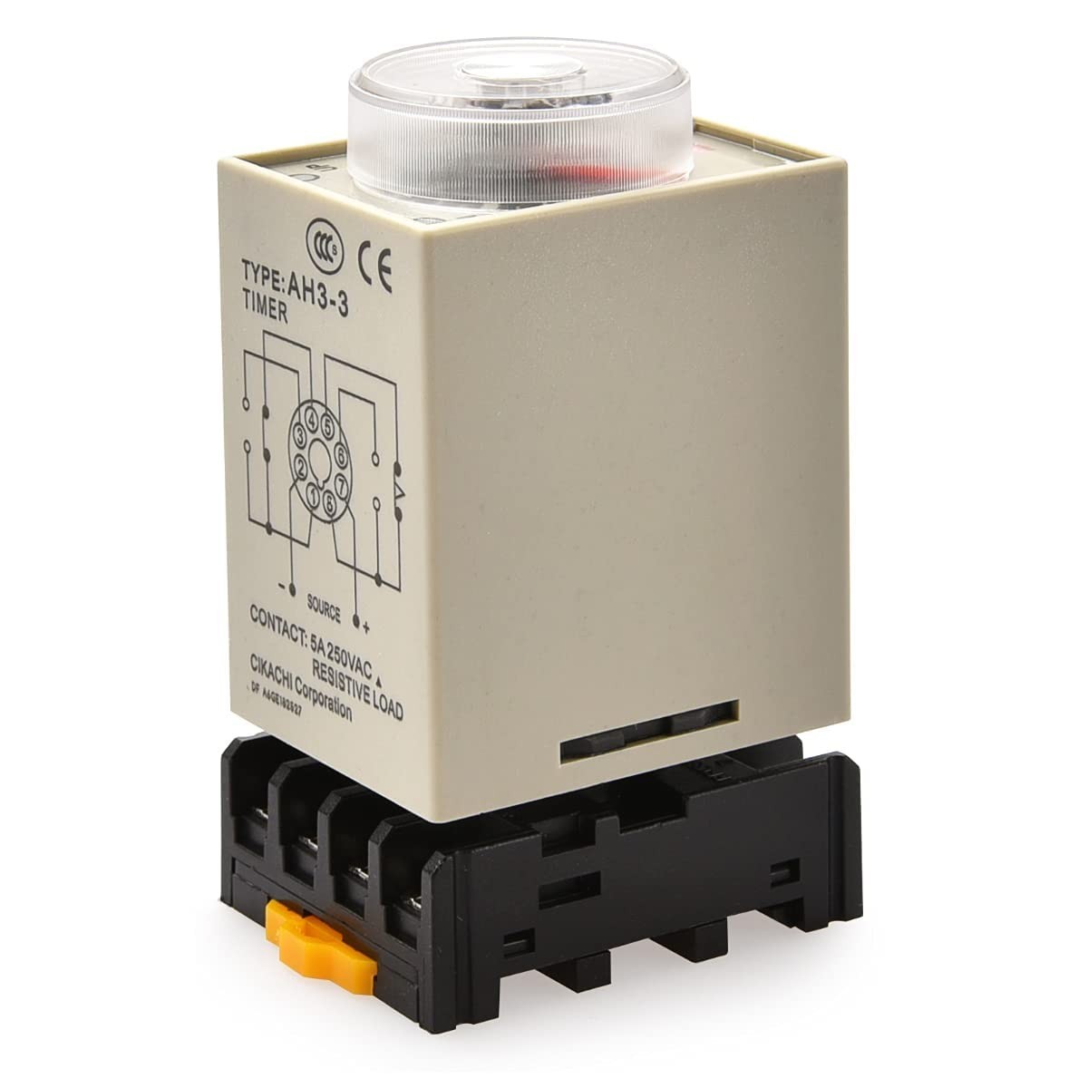 AC 220V 60Min Solid State Time Delay Relay with Socket