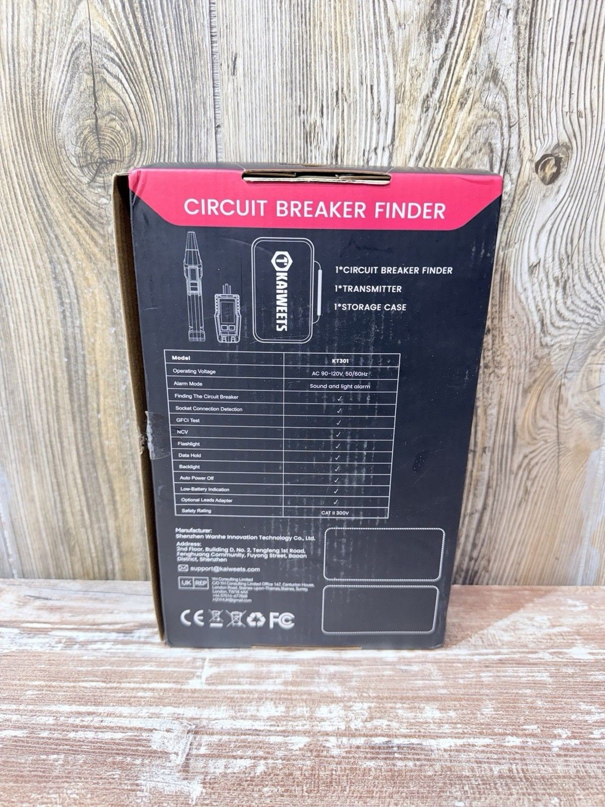 Kaiweets Circuit Breaker Finder KT301 New Open Box