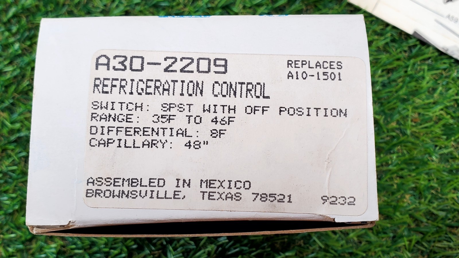 RANCO A30-2209 Refrigeration Control NOS Replaces A10-1501