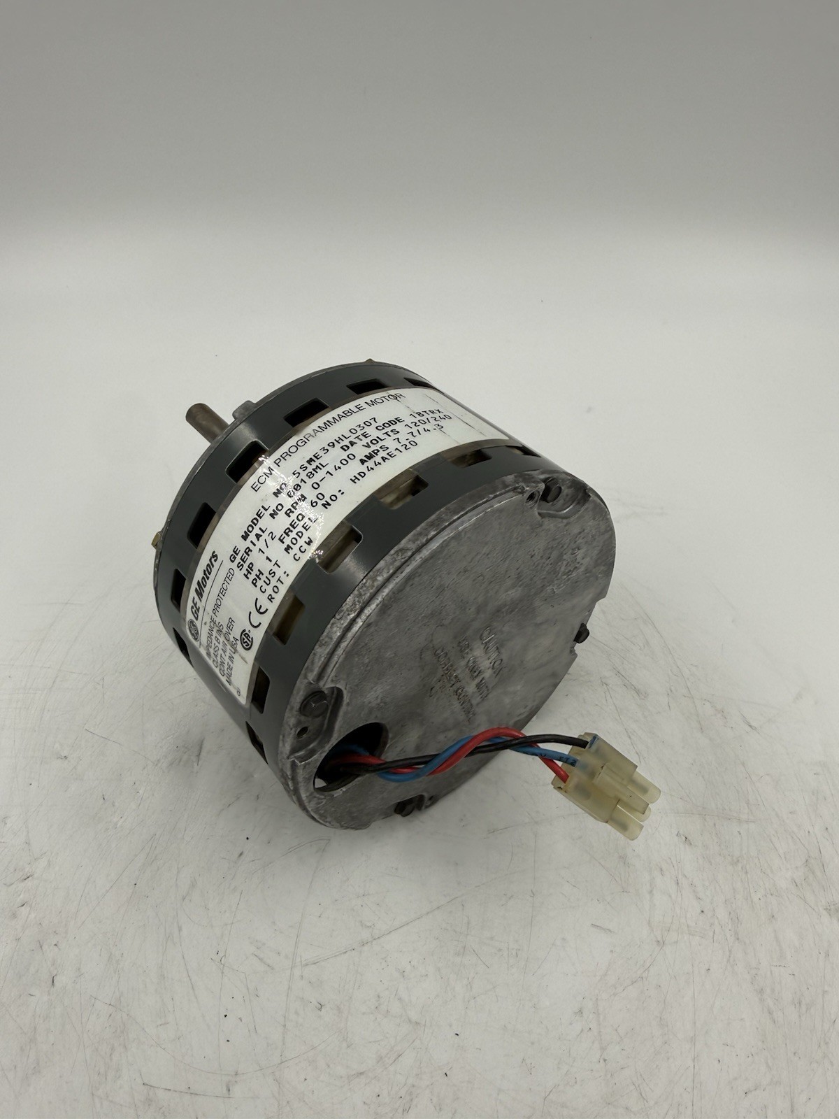 GE ECM Motor 5SME39HL0307 MOTOR ONLY NO ECM #B1-148