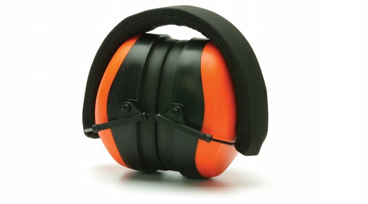 Pyramex PM8041 ORANGE, PM80 Series Economy Ear Muffs – 26dB NRR