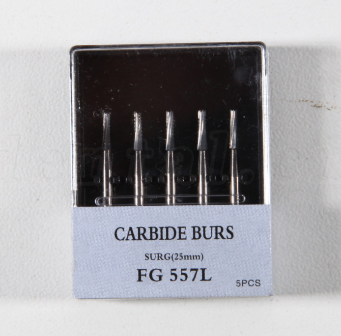 Dental Midwest FG #557 Surgical Length Cross Cut Carbide Burs 100pk