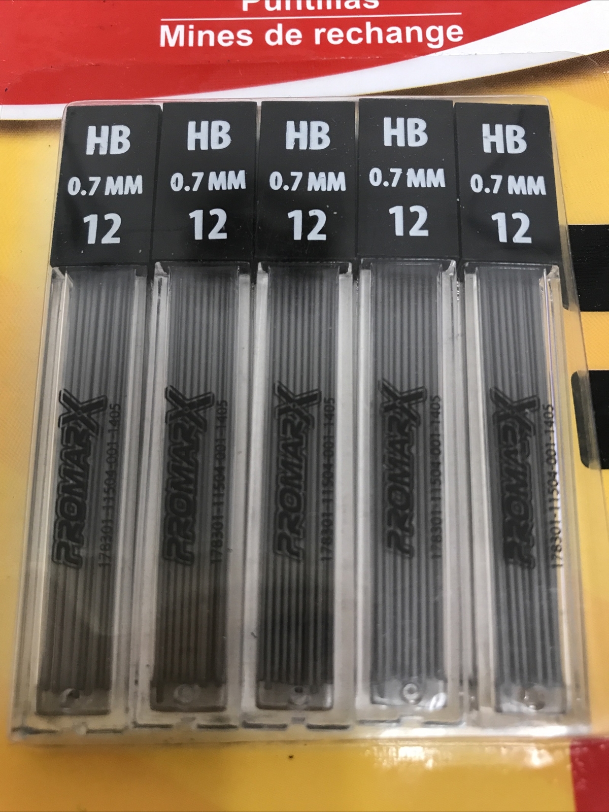 NEW Mechanical Pencils 60 Refills Promarx Lead Refills 0.7mm HB#2 Fits all 0.7mm