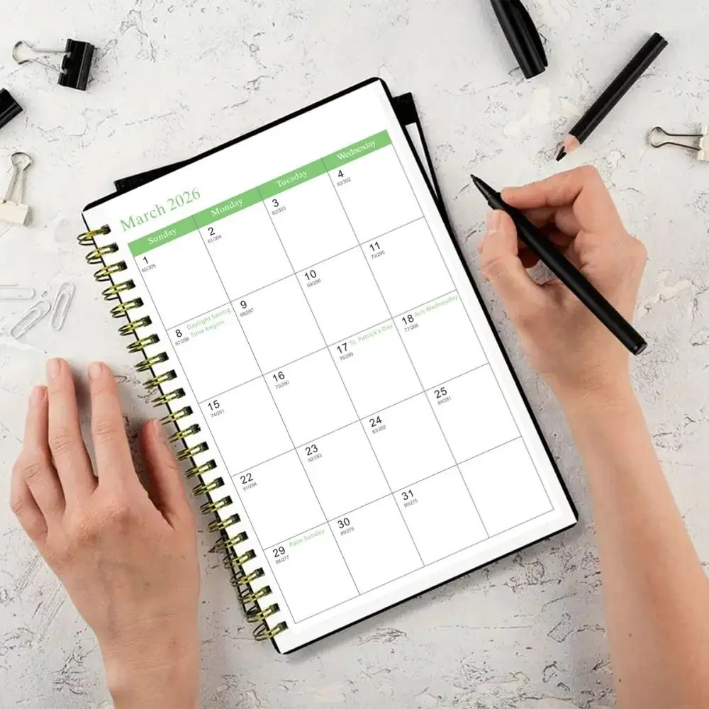 A4 A5 2026-2028 3 Year Monthly Planner Calendar Goals Agenda Notebook