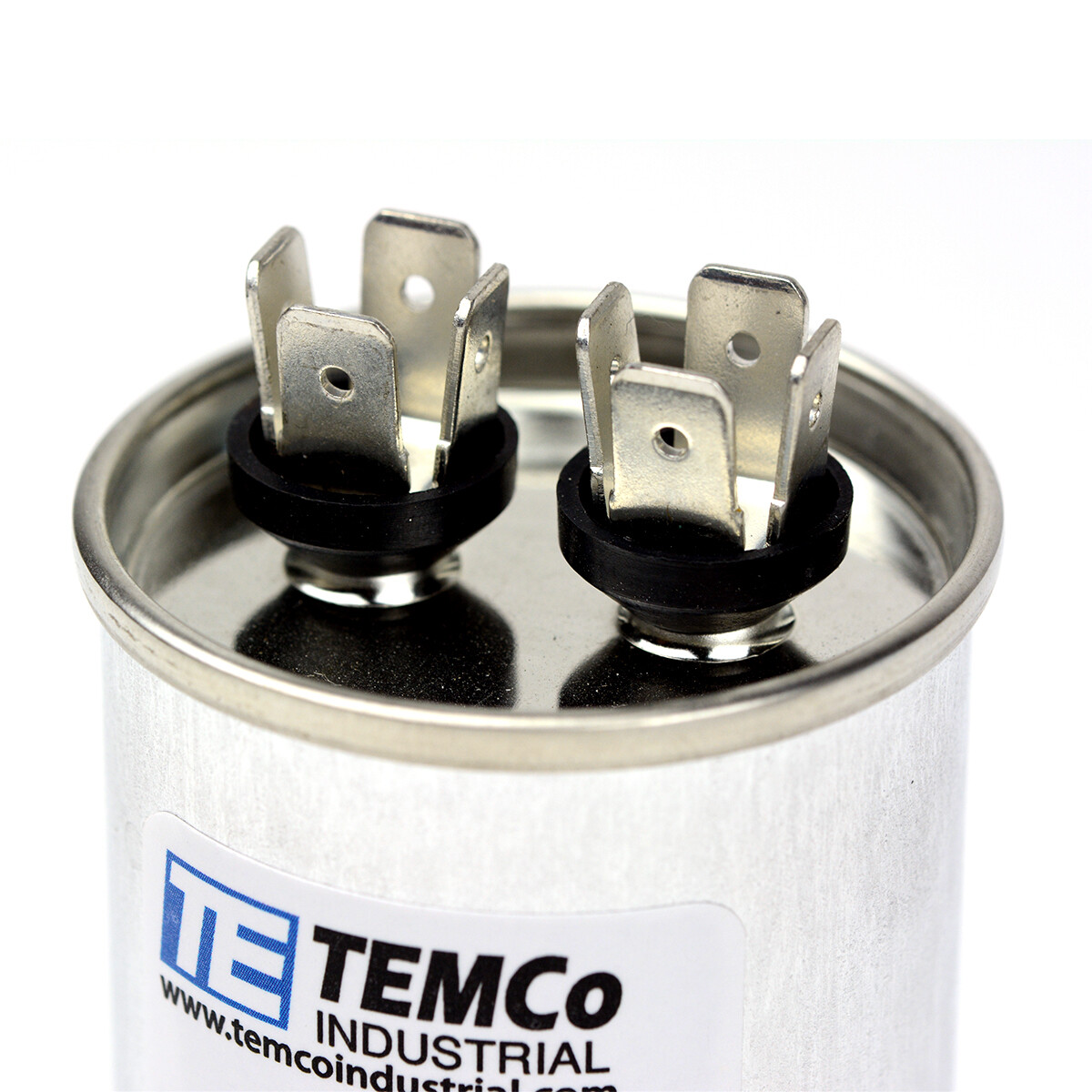 TEMCo 45 uf/MFD 370 VAC volts Round Run Capacitor 50/60 Hz -Lot-5