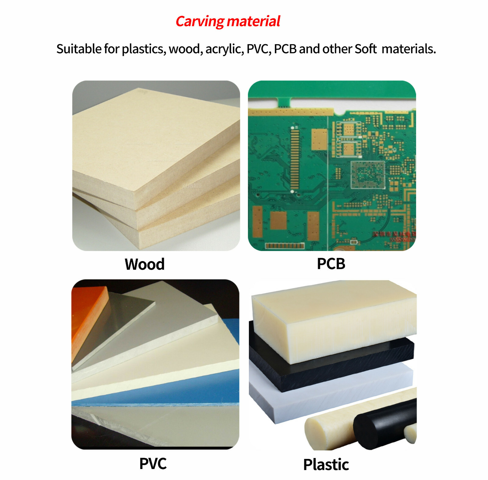 「US」DIY Mini CNC Router 1610 Pro Wood Engraving Milling Machine+Offline Control