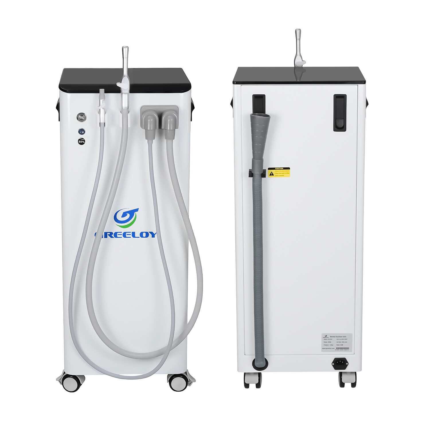 300W Portable Dental Suction System for Assisting Saliva Aspiration GS-M300 CE
