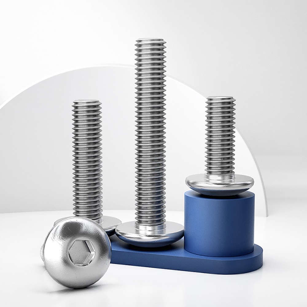 M6-M10 Socket Button Head Screws Dome Allen Bolts Machine Screw Stainless Steel
