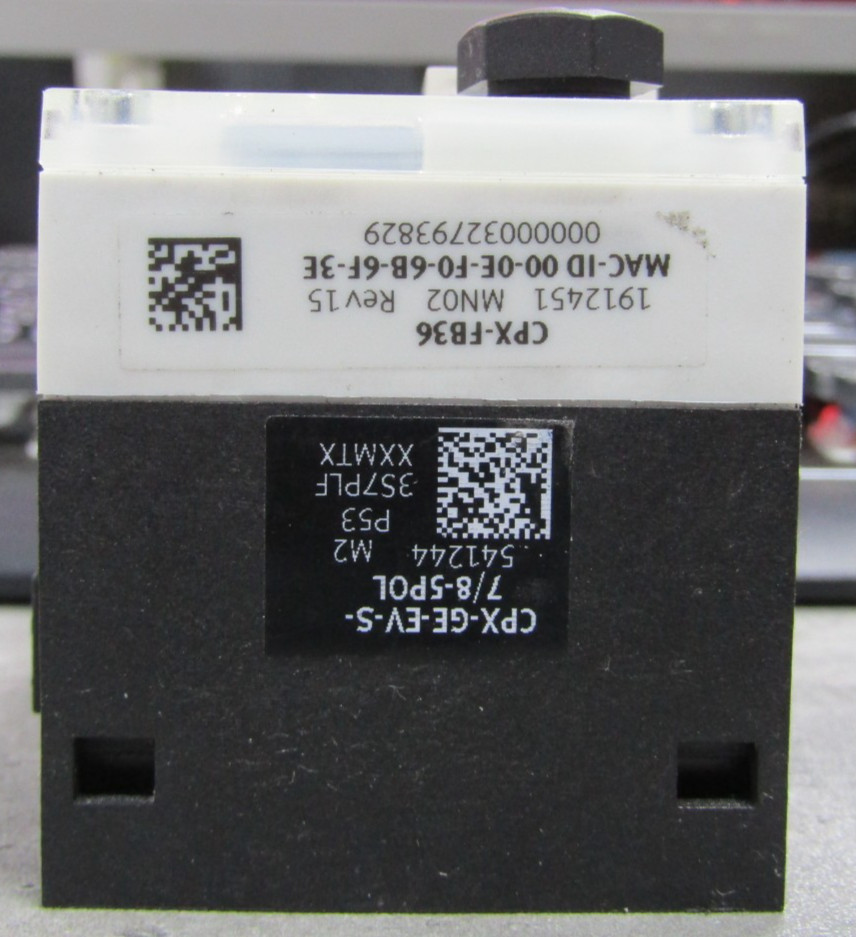 😏 FESTO PNUEMATIC BUS NODE CPX-FB36 / CPX-GE-EV-S-7/8-5POL