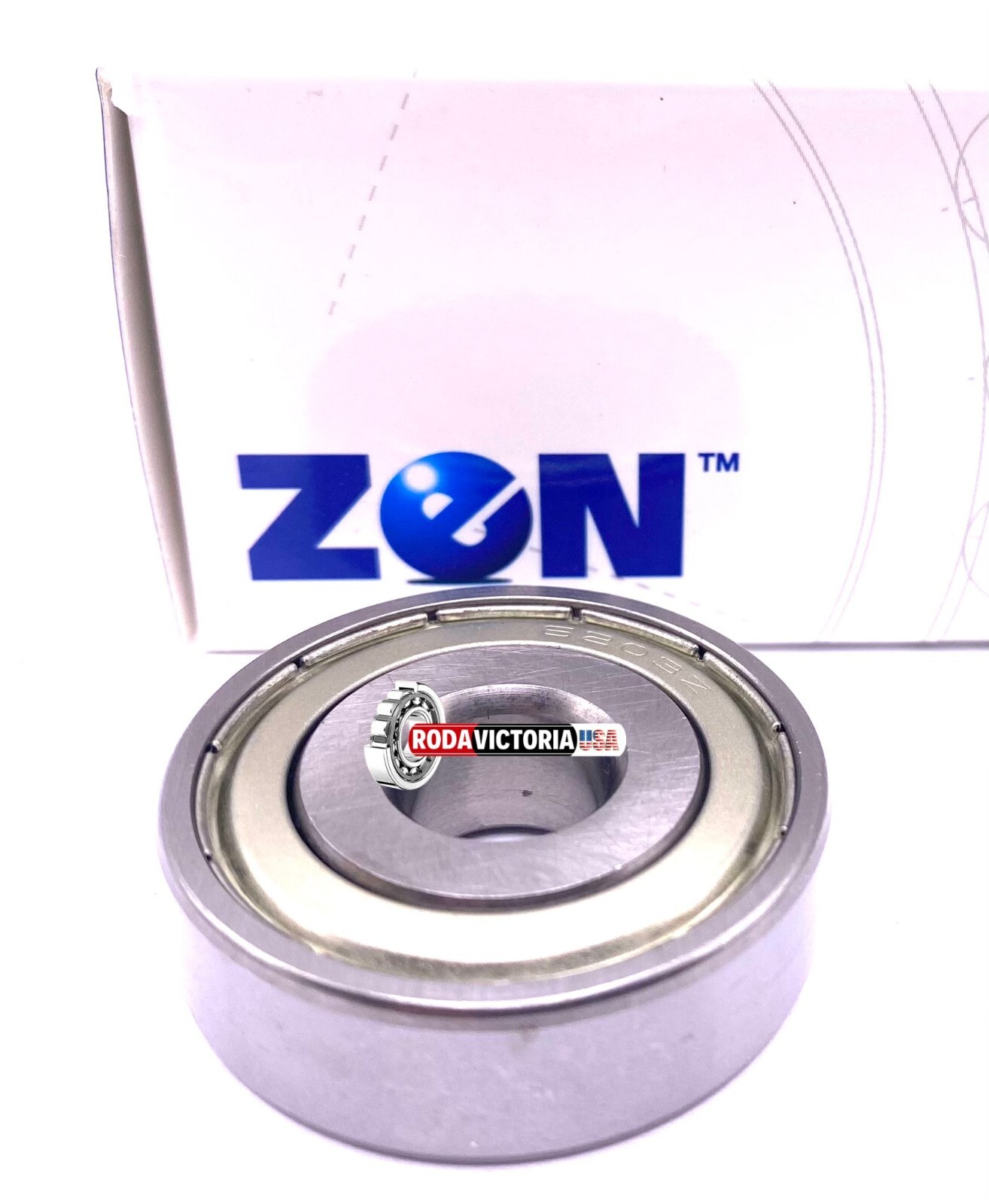 ZEN 6203 ZZ 1/2 Special Bore, Ball Bearing, Metal Shielded 12.7x40x12 mm