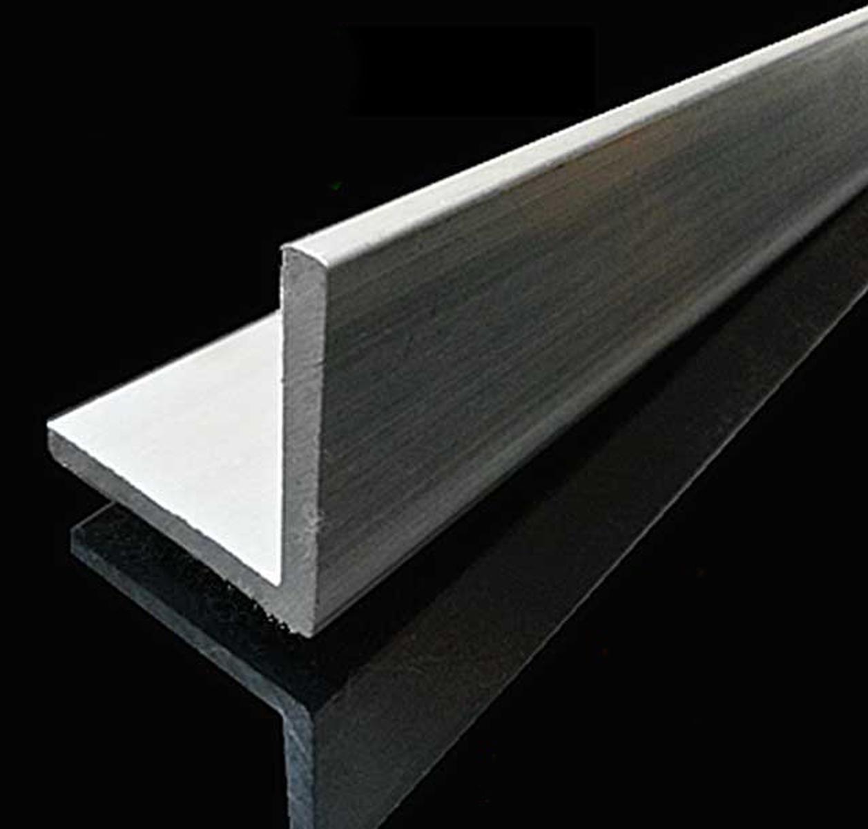 US Stock 2pcs 20mm x 20mm x 250mm(9.84″) Long 3mm Thick 6061 T6 Aluminum Angle